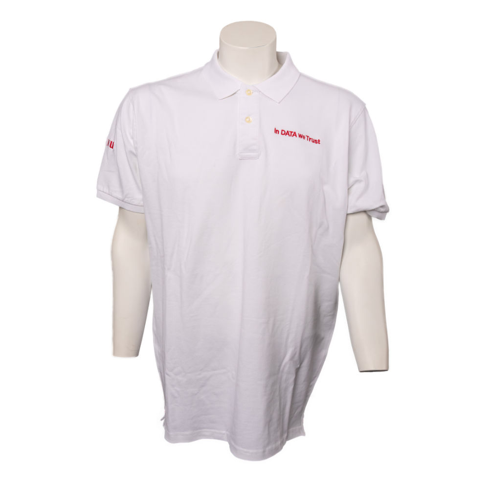 Poloshirt (Herren, weiß)