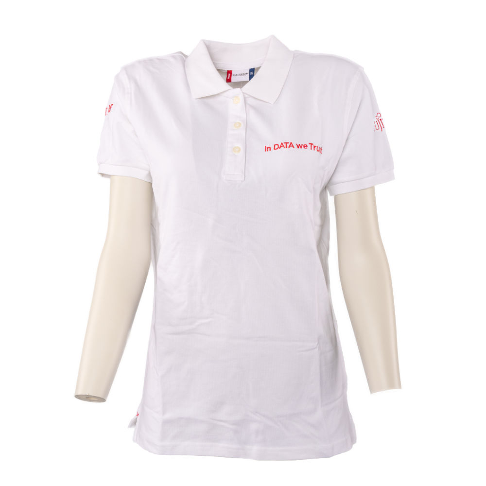 Poloshirt (Damen, weiß)